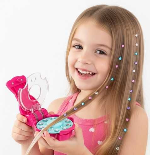 Машина за правечен на прически с кристали