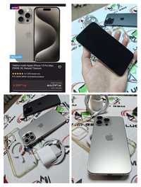 iPhone 15 PRO MAX 5G (Natural Titanium) 256Gb ca Nou Full Box Ofertă