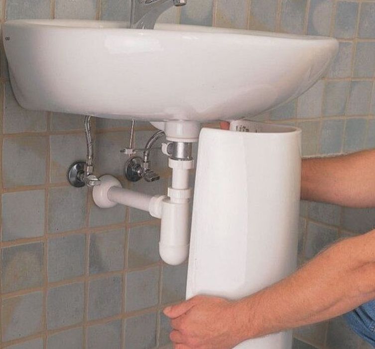 Раковина на ножке, раковина "тюльпан"