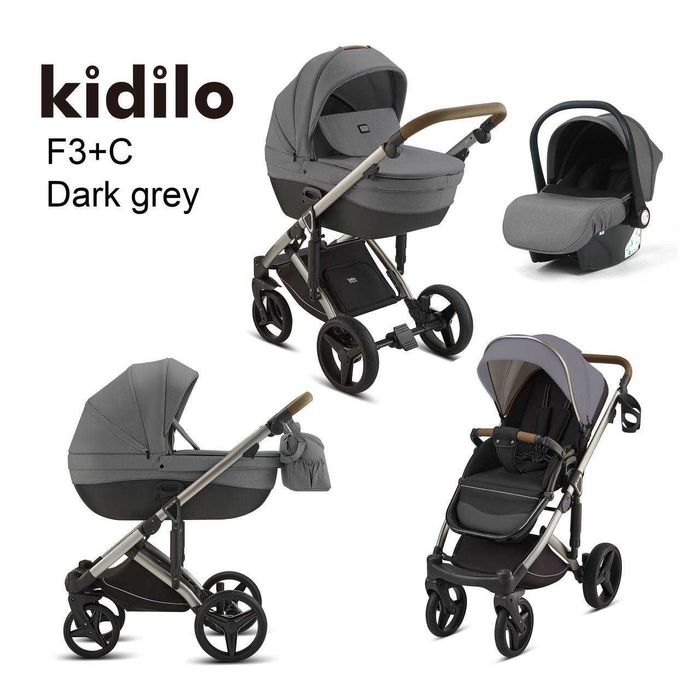 Детская коляска  трансформер 3в1