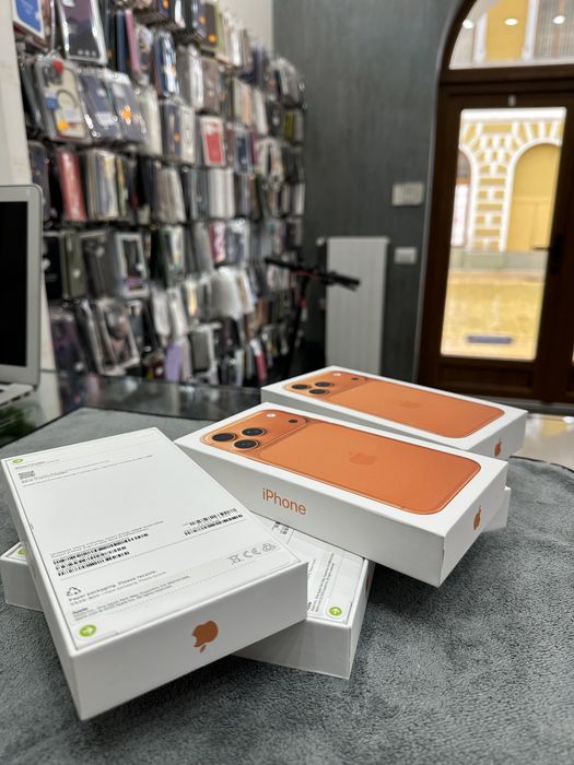 Iphone 17 pro 17 pro max 256 512 gb orange silver blue nou sigilat