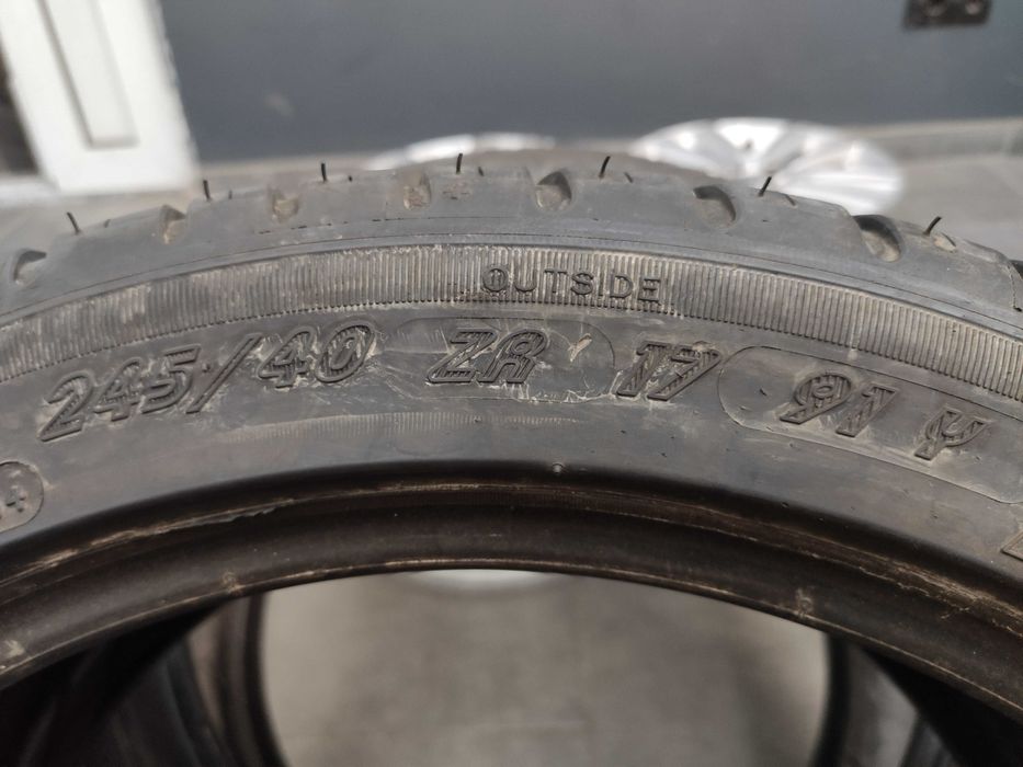 2бр Летни Гуми 245 40 17 - Michelin
