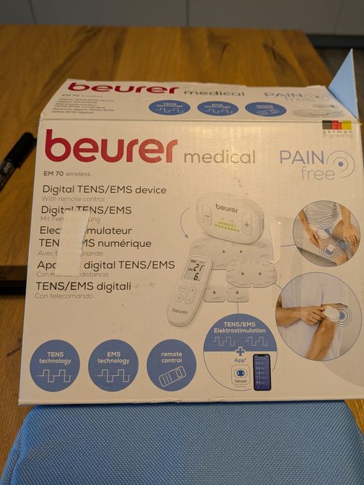 Aparat EMS si TENS Beurer EM70 wireless