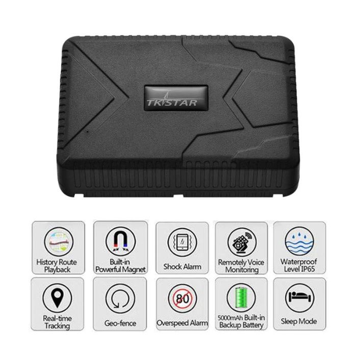GPS Tracker TK915 , Waterproof, magnet puternic, baterie 10000 mAh