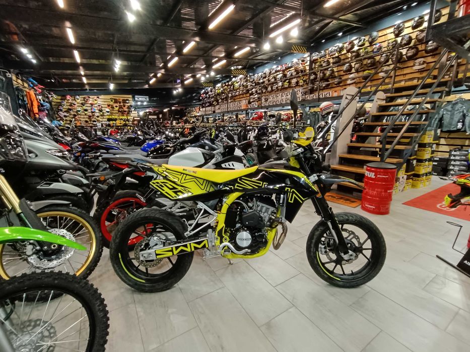 SWM SM 125R ABS Yellow -noua -pt A1-livrare EST BIKE Campina