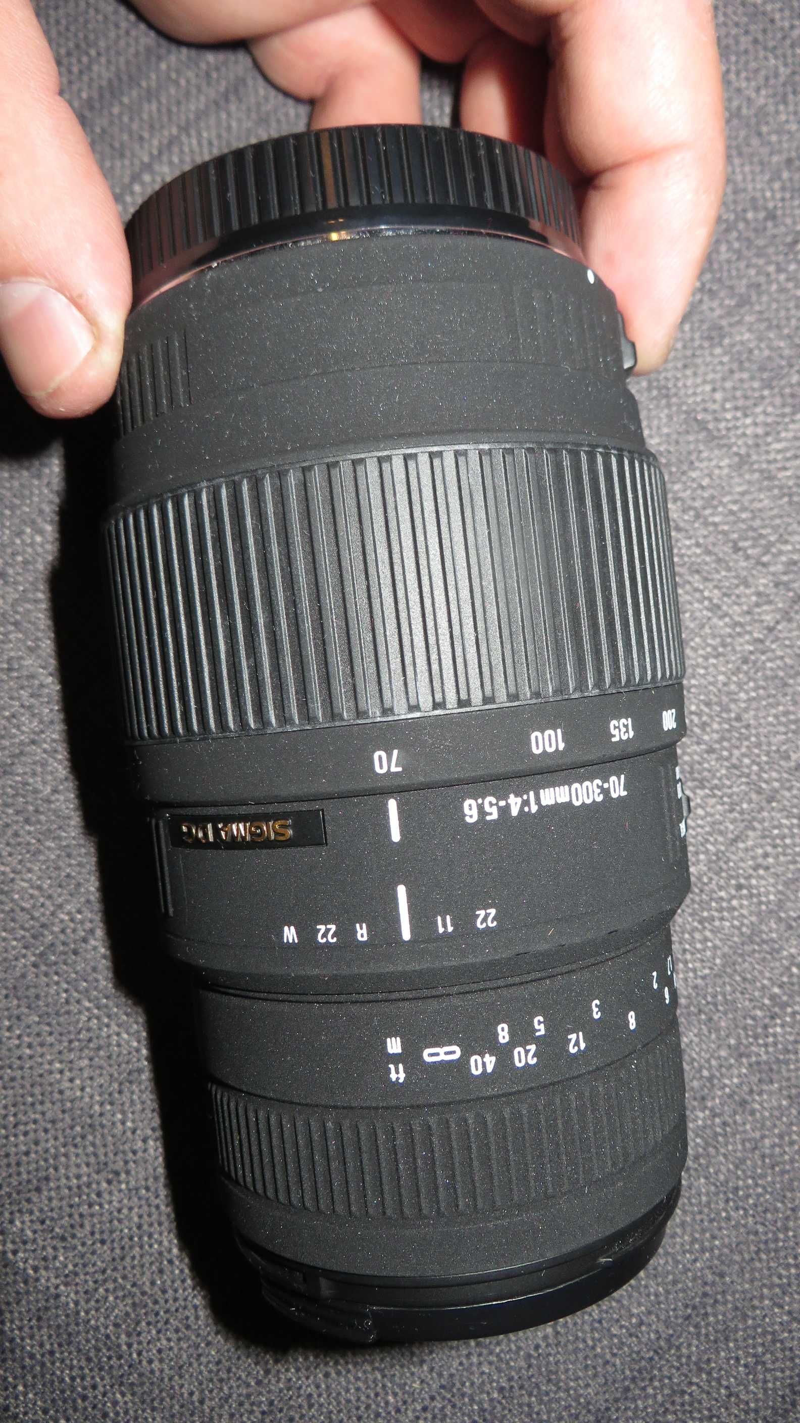 Комплект Canon с три обектива, филтри и две чанти