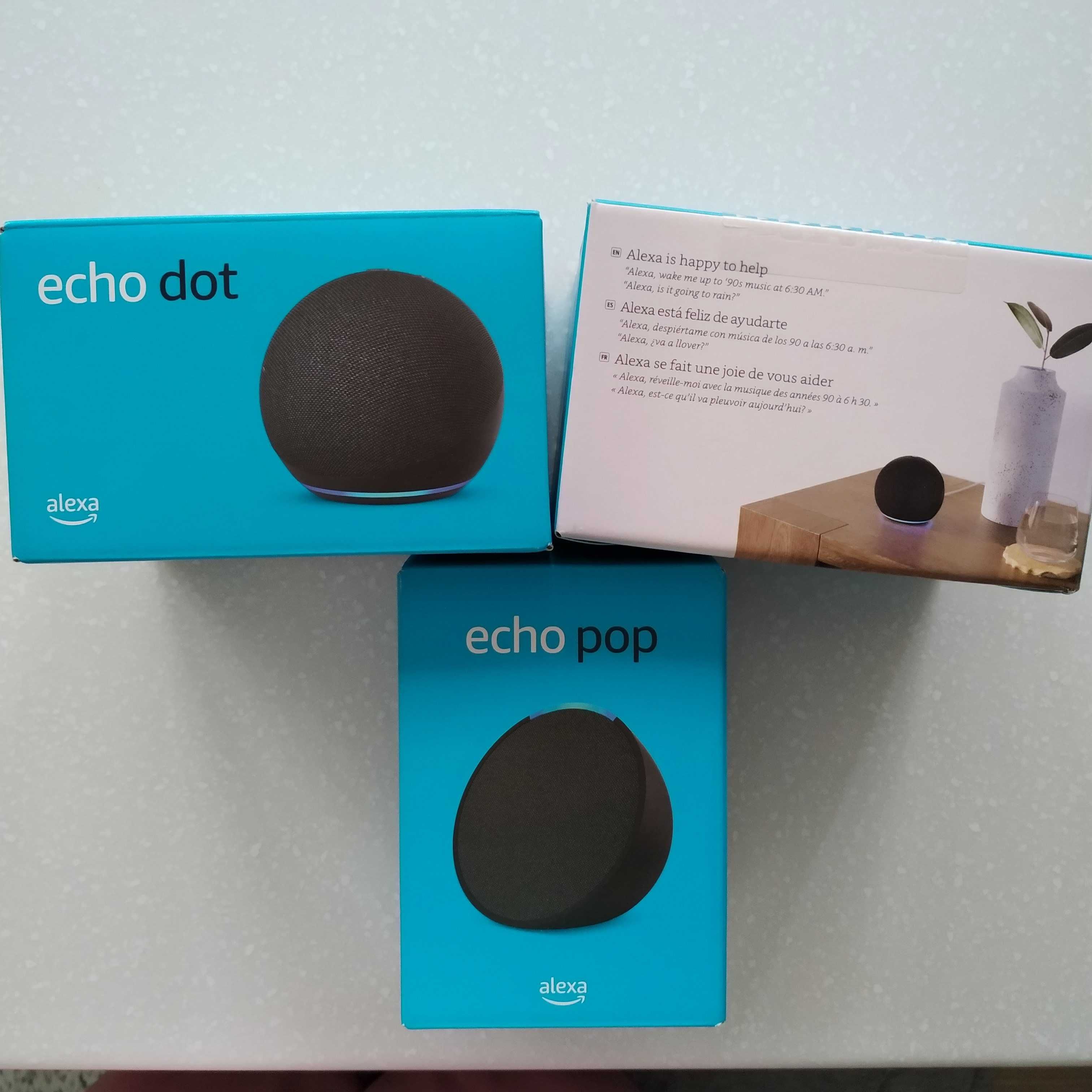 Новая из США Echo Pop от Amazon умная колонка репетитор английского