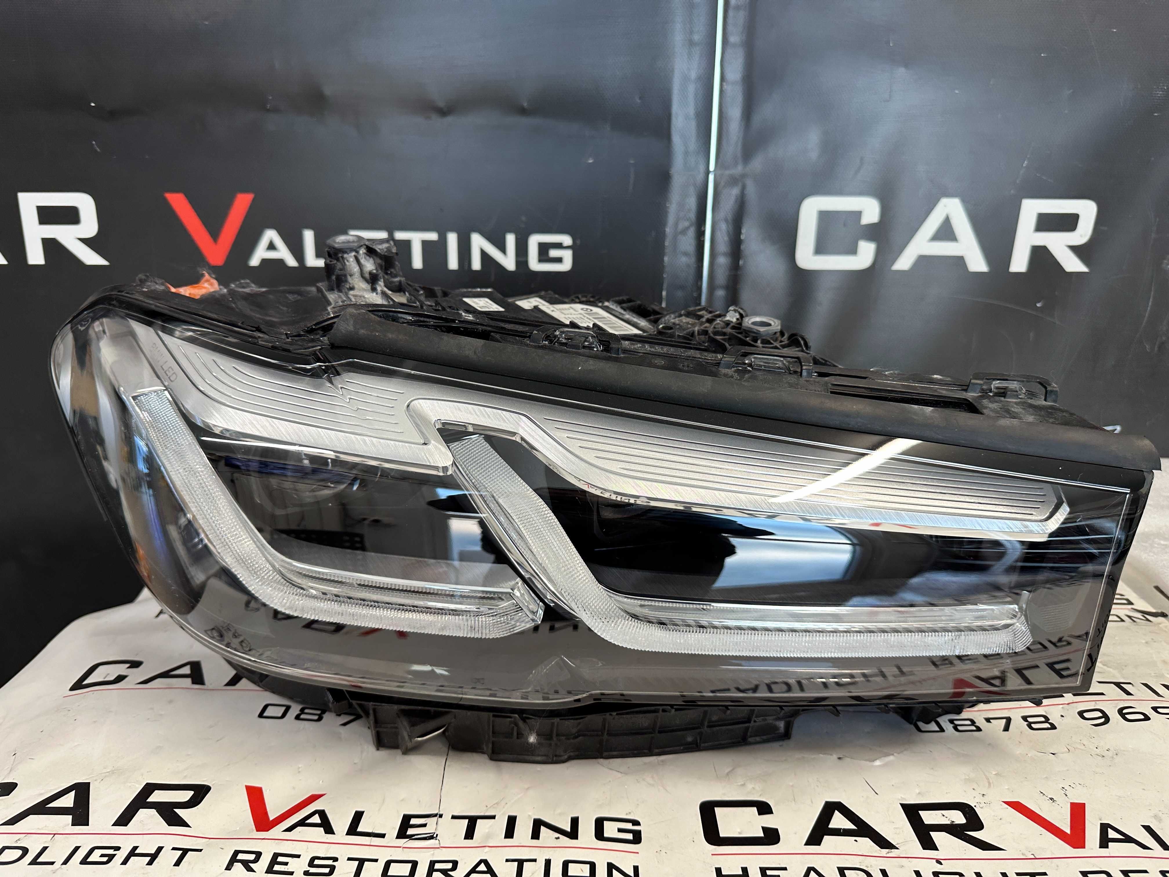 Фар фарове Bmw 5 G30 G31 LCI Facelift LED БМВ 5 Г30 Г31 ЛЕД Фейслифт