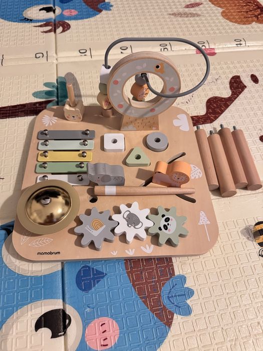 Centru de activitati lemn montessori 10 elemente