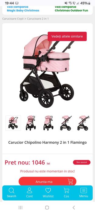 Vand carucior copil 0-3 ani