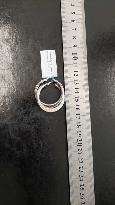 Сребърни обеци 6.75гр