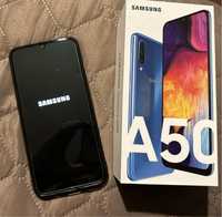 Samsung A50 - две SIM карти (син)