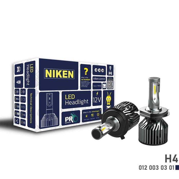 LED крушки H4 Niken PRO Лед крушка 24V Canbus 30W, 6500K