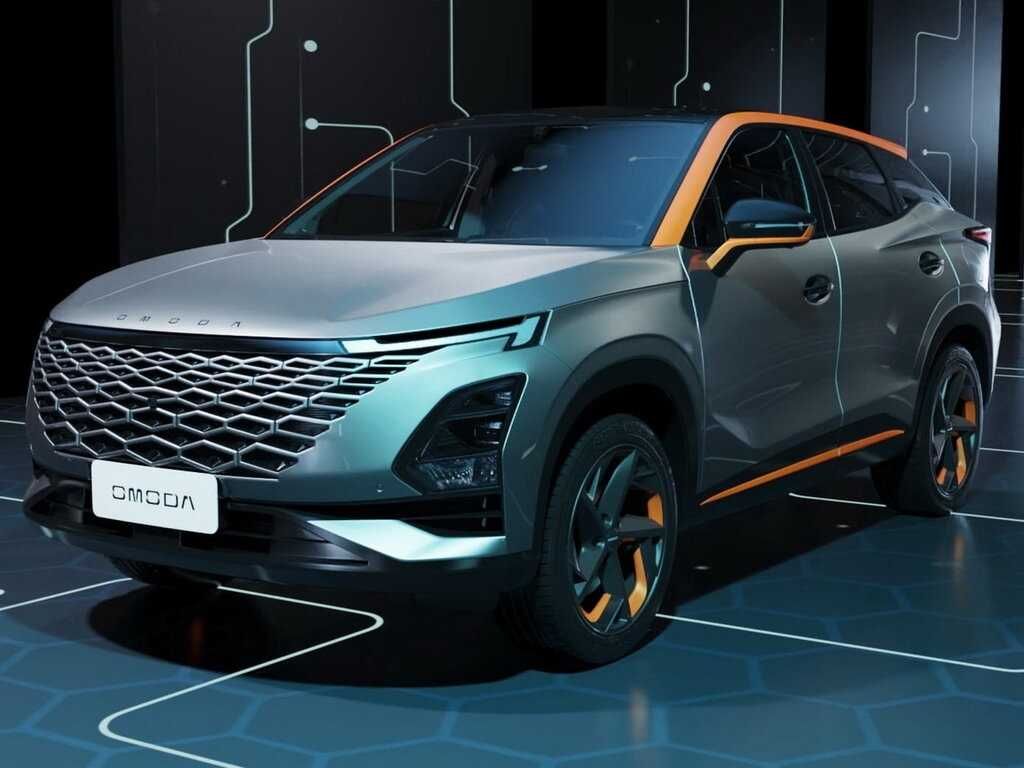 Бампер передний верх/низ Омода С5 22-/Omoda C5 22-