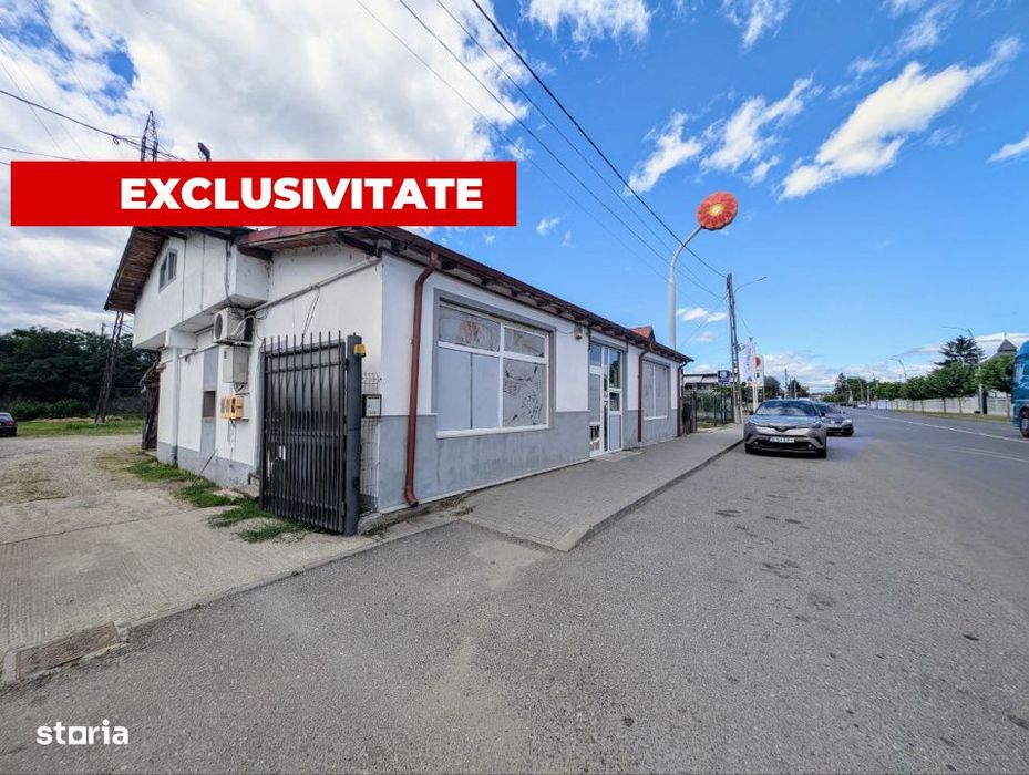 Spatiul Comercial Stradal+Teren  /Oportunitate de investitie/Valenii d