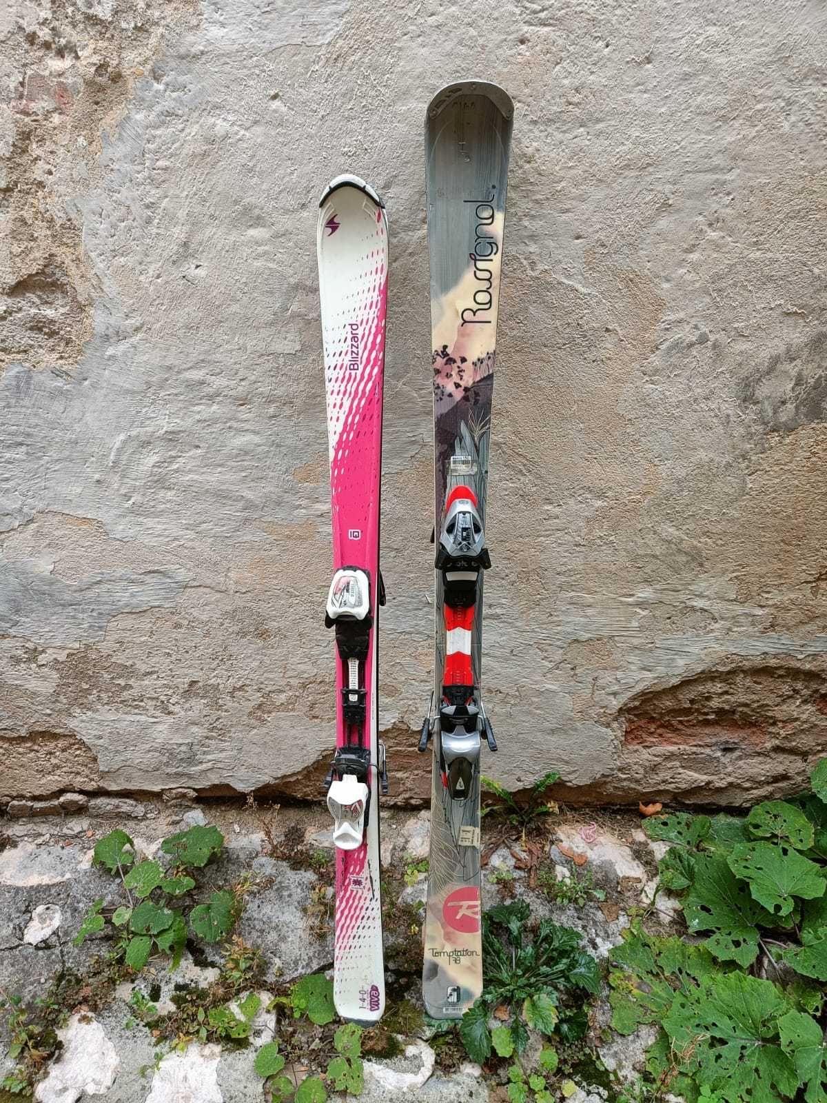 Ski dama Bilizzard 140 cm / Rossignol 150 cm
