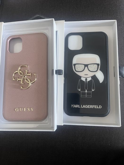 Husa iPhone 11 guess/ karl lagerfeld