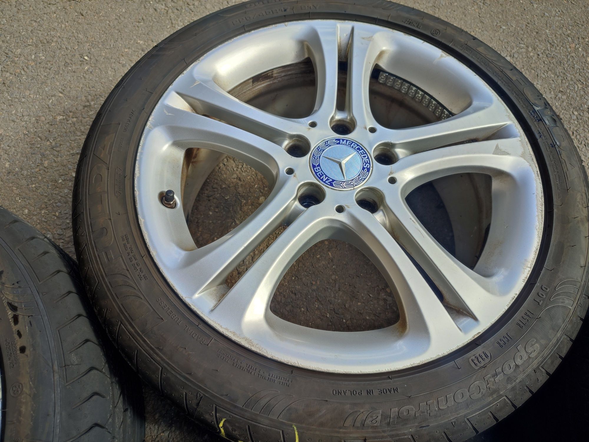 17" оригинални алуминиеви джанти за Mercedes A B,C,CLA...