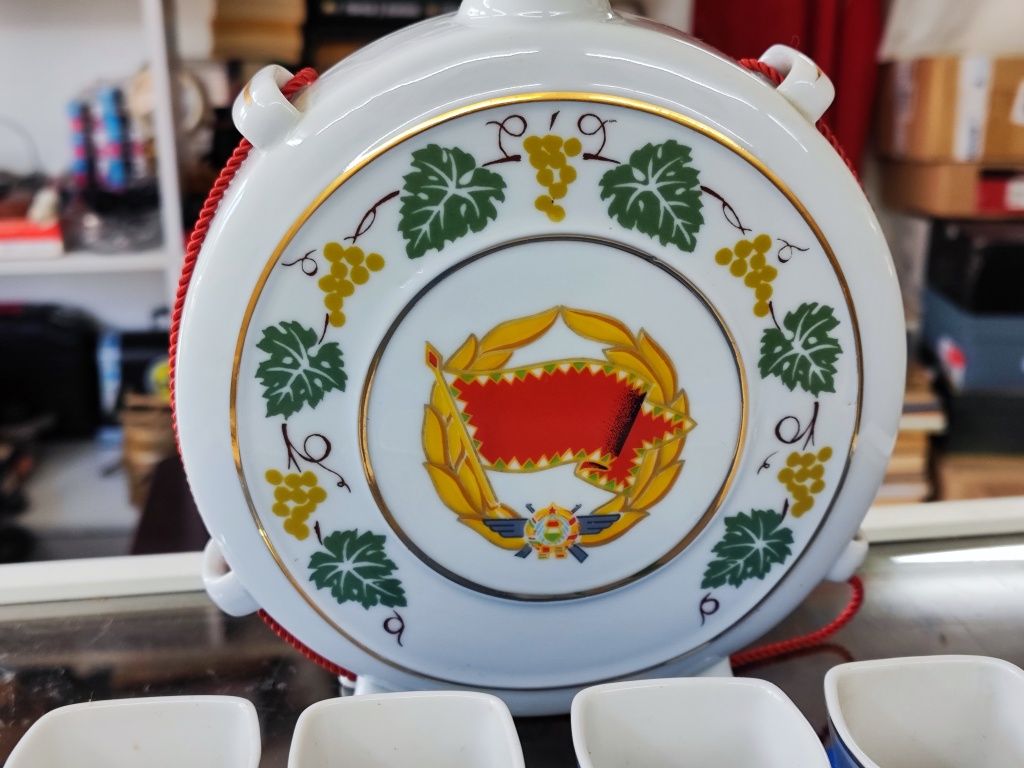 Порцеланова бъклица Hollohaza Унгария