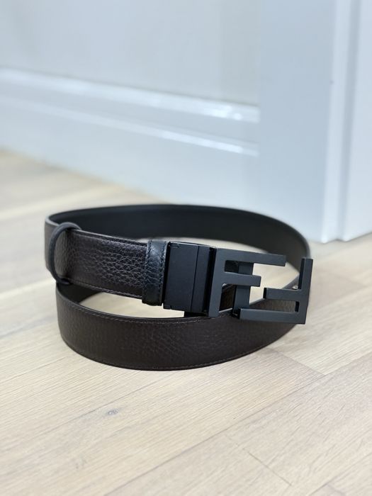 Curea Fendi la cutie neagra de piele 95cm