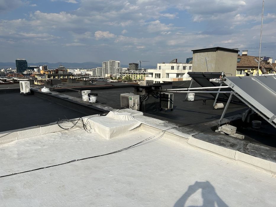 Битумни хидроизолации за покриви/ Спиране на течове