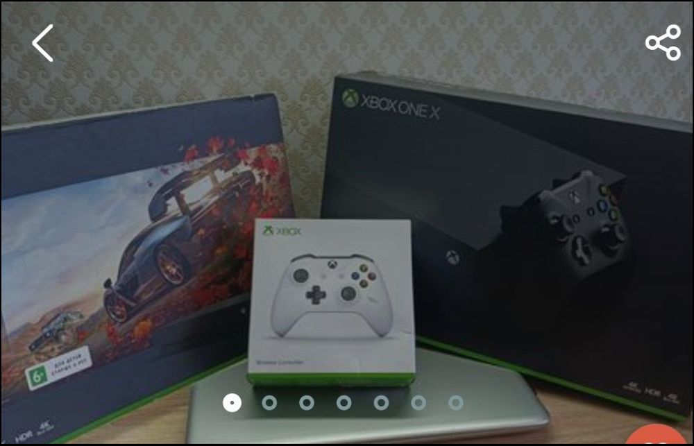 Xbox one X с аккаунтом