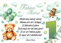 Fac Design Grafic pentru botez