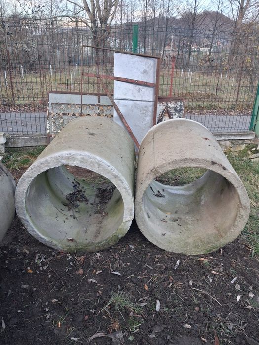 Tuburi din beton pentru fântână, puțuri, haznale și bazine