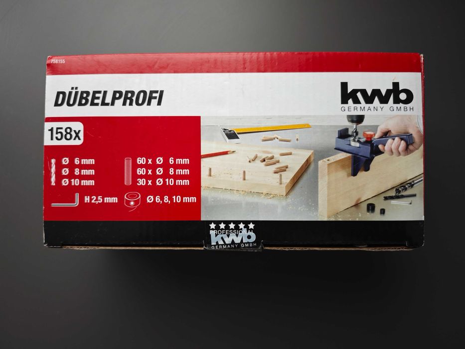 Dispozitiv pentru dibluire KWB, 158 de piese