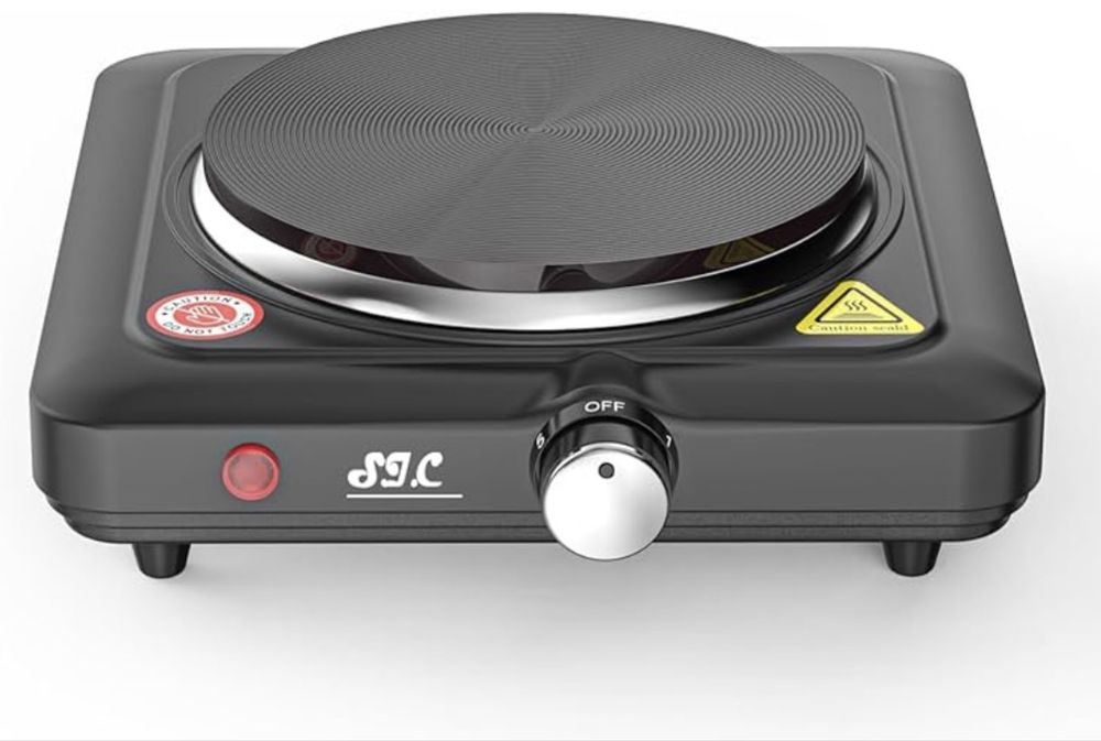 Plita  electrica portabila SIC cu o singură plită 1000W