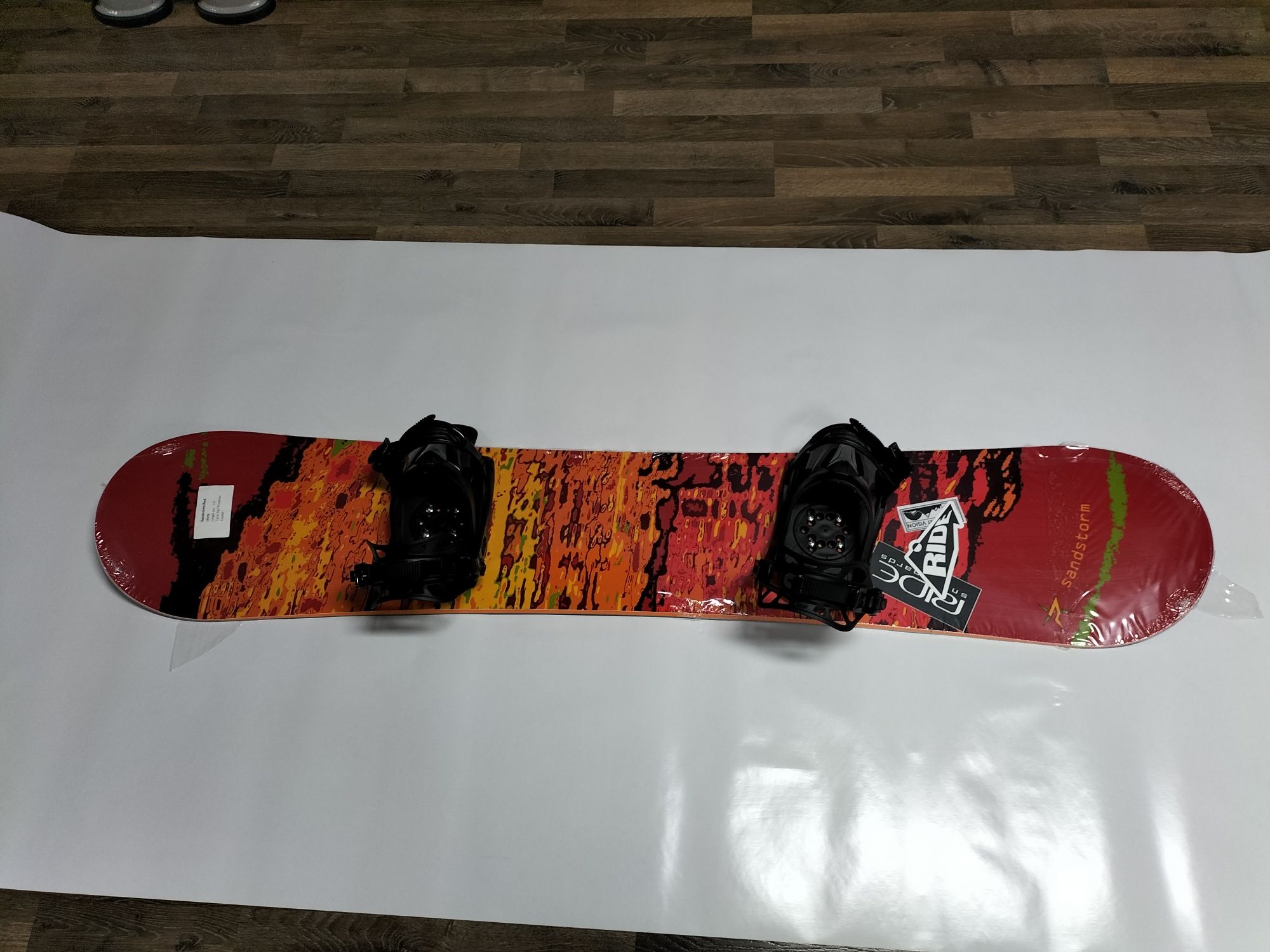 Snowboard Sandstorm Red + Legături noua
