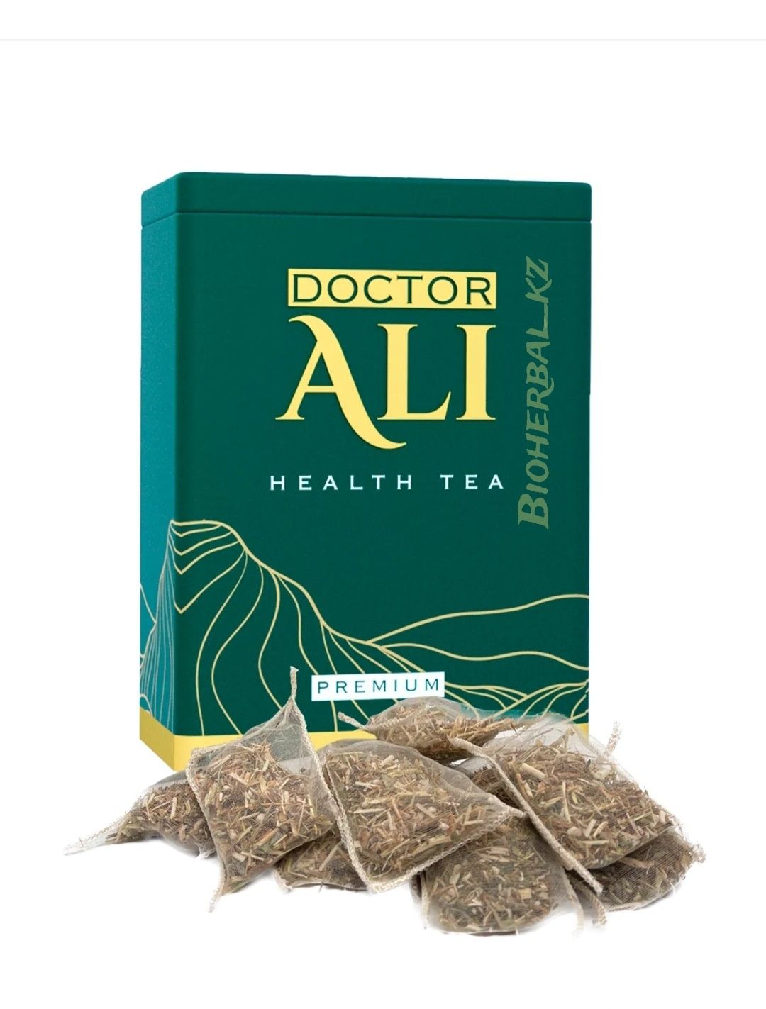 Doctor Ali/оздоровительный чай/Премиум Класса/Шёлковые мешочки