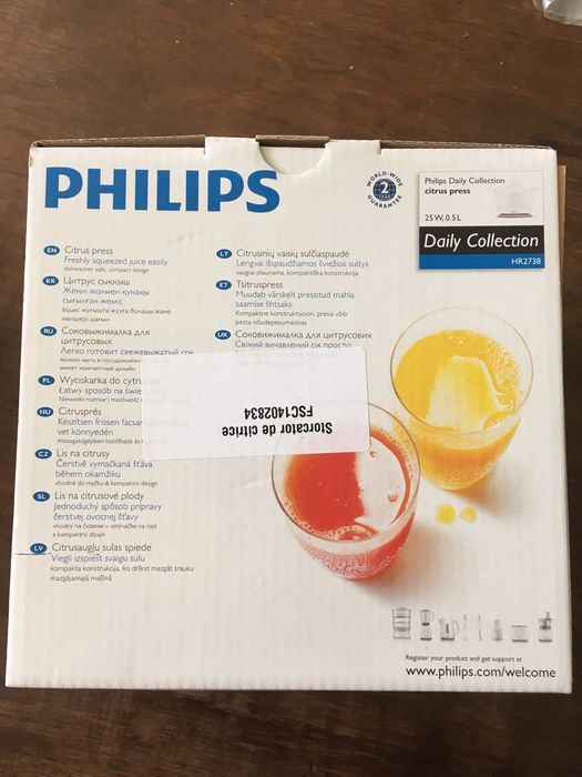 storcator citrice Philips Daily Collection