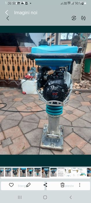 Mai compactor Weber cu motor Honda că nou