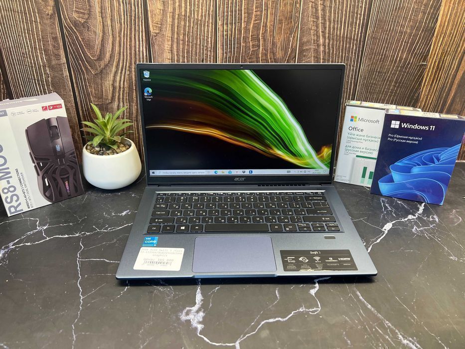 НоутБук Acer Swift 3 - Core i3-1115G4 / 8GB / 256GB / 14" FullHD IPS