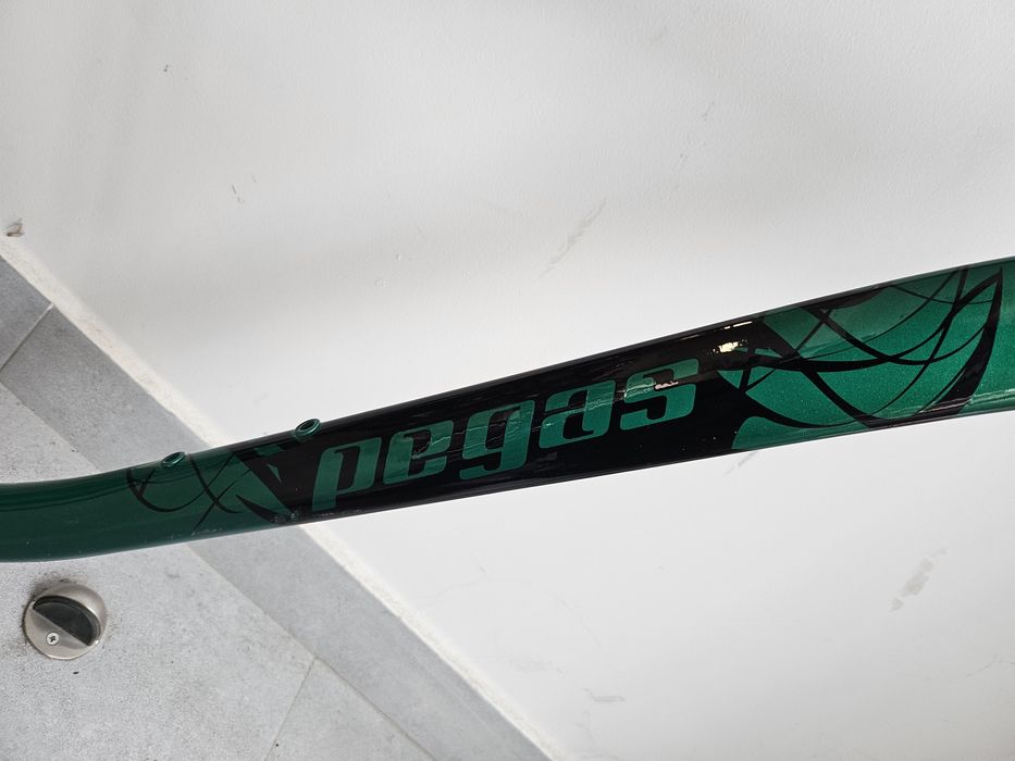 Cadru Pegas fat bike, aluminiu, 44 cm, gat de 1 1/8"