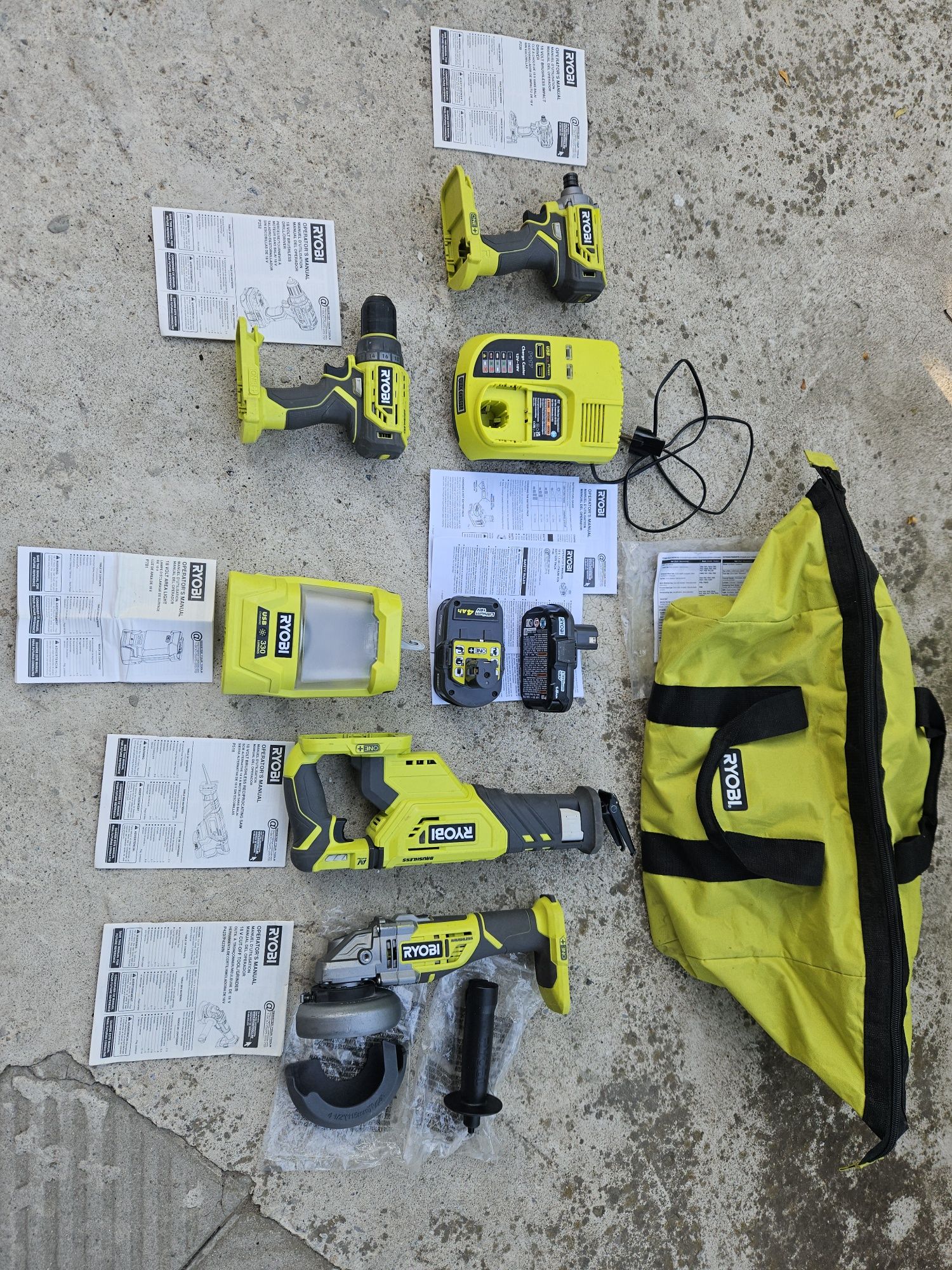 Акумулаторен Безчетков Саблен Трион Ryobi One+ P518 18V Brushless