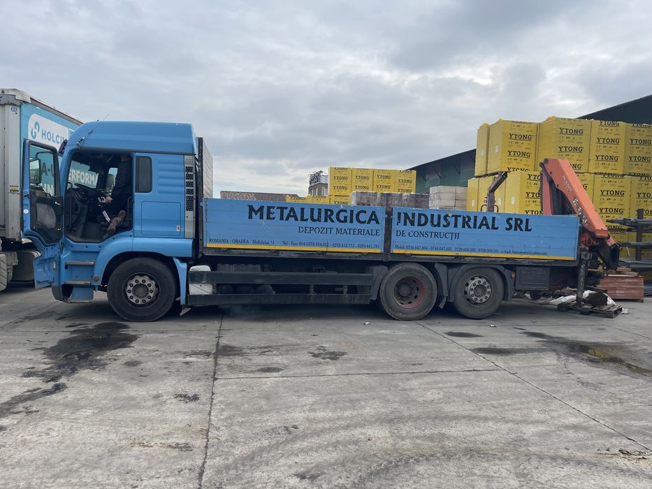 Automacara MAN cu Macara