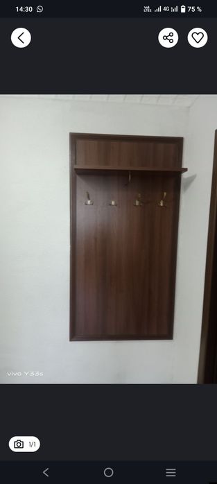 Прихожка , в отличном состоянии