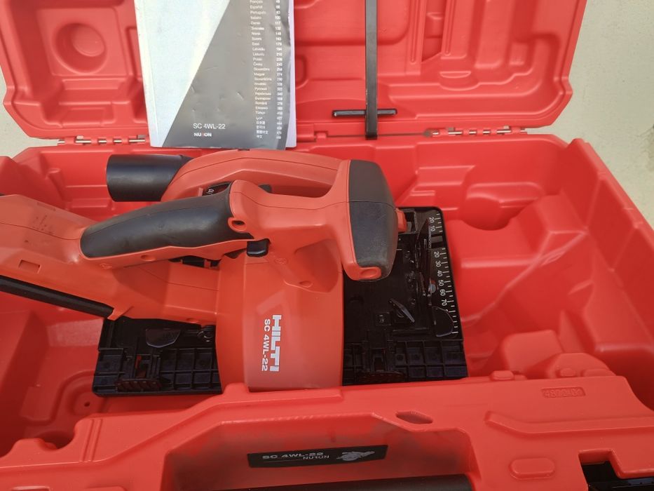 Circular hilti sc 4wl 22 nuron impecabila, la cutie