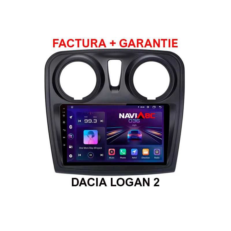 Navigatie Dacia Logan Sandero Duster Android 12  1/2/4/8GB RAM