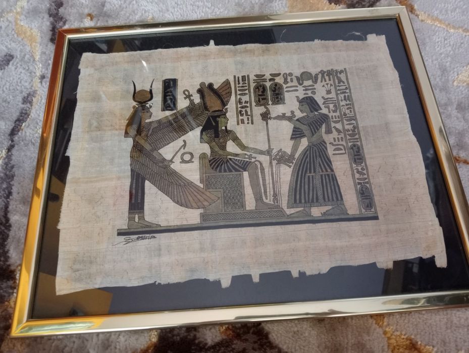 Papirus înrămat 40 x 32