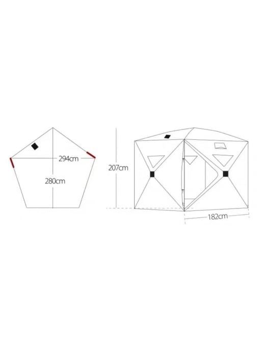 Cort multifunctional Star Hub Wild Land