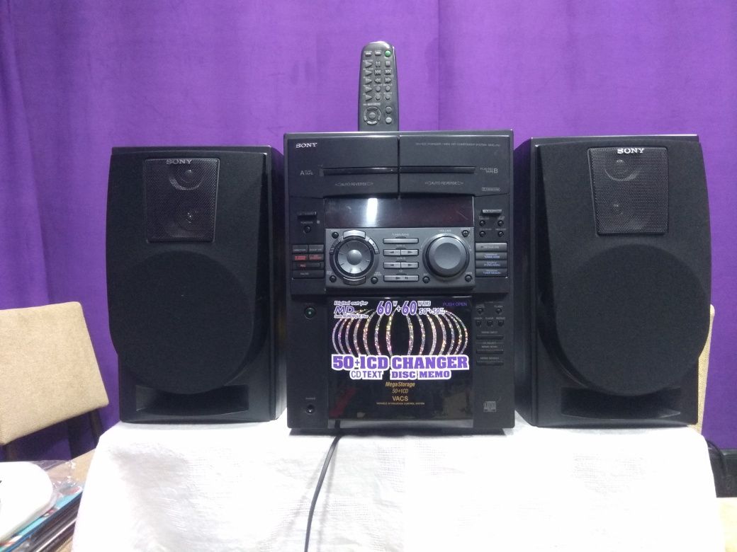 Музцентр Sony HCD-FR1 магазин на 51 диск