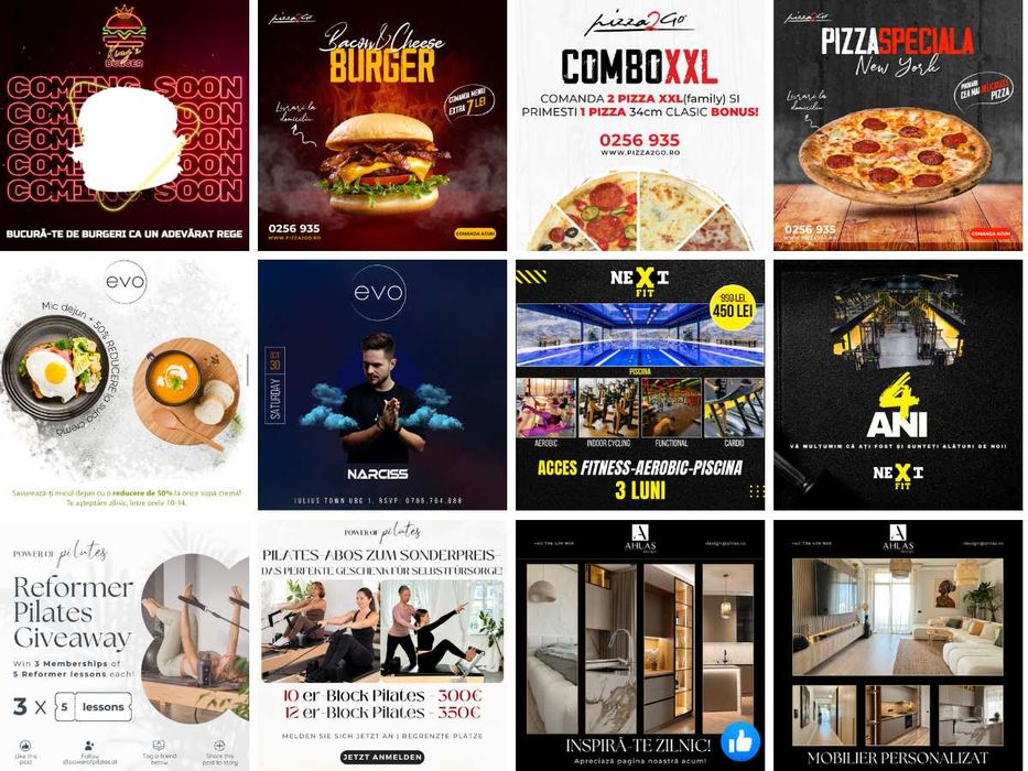 Servicii Marketing Digital –Reclame, Campanii, Social Media, Design