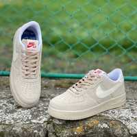 Sneakersi Air Force 1 low piele intoarsa | Produs NOU