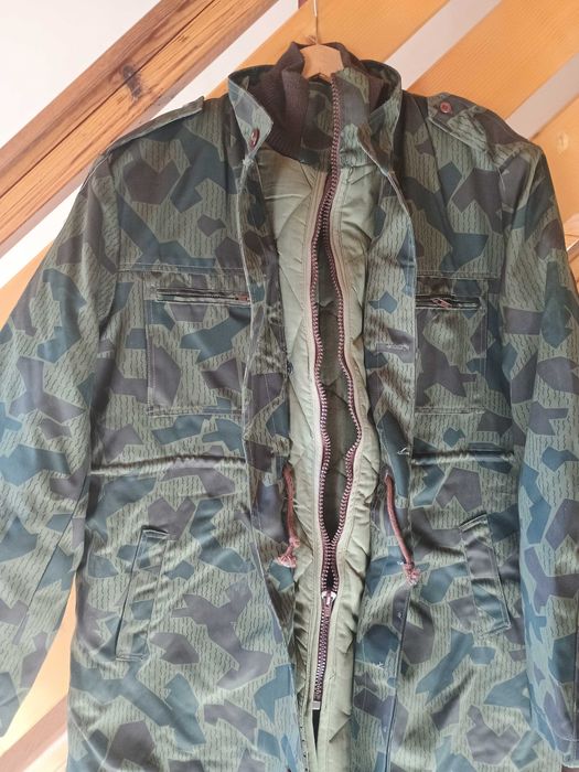 Камуфлажна шуба от първите военни камуфлажи на БГ.