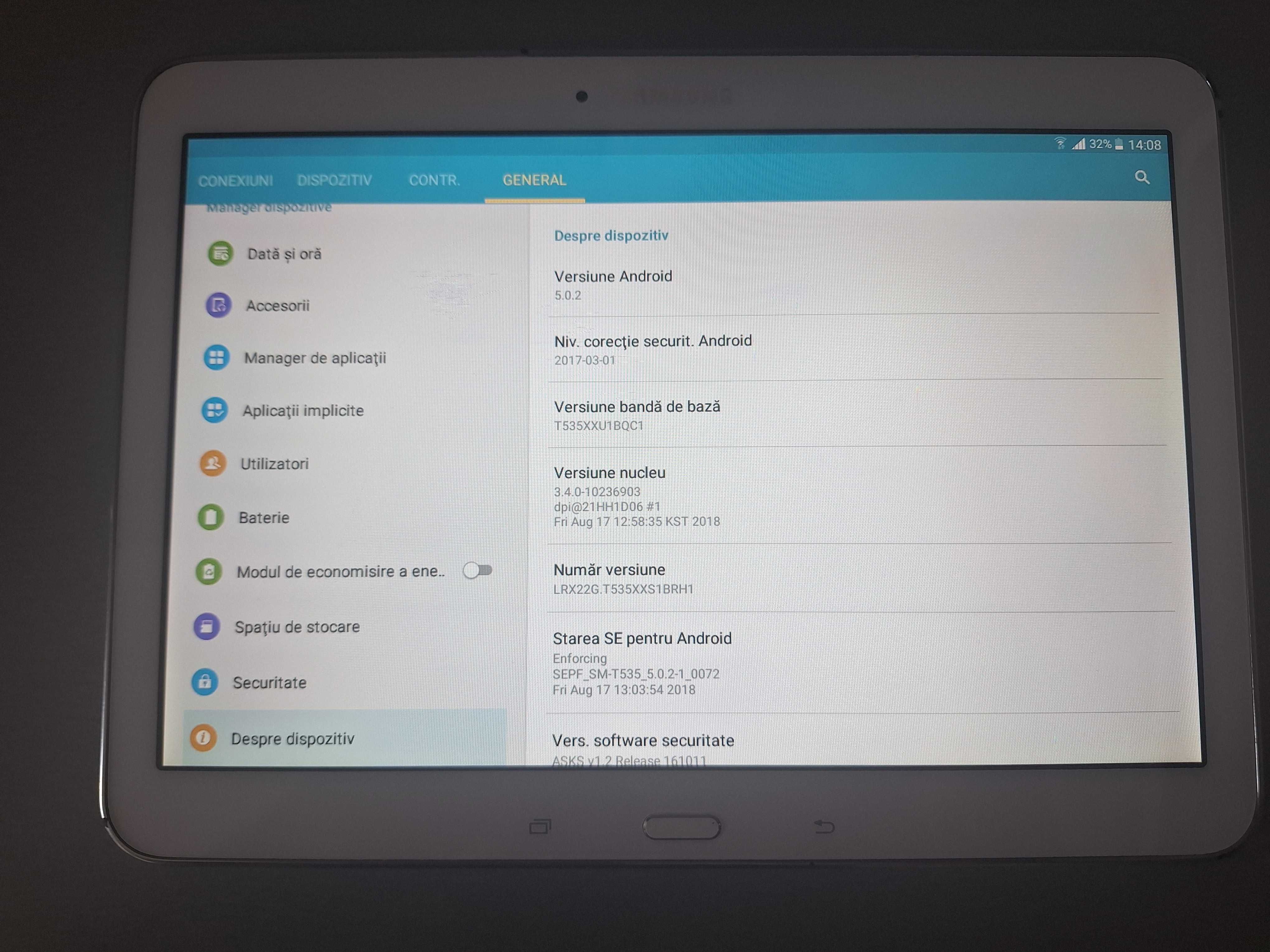 Tableta Samsung Galaxy Tab. 4