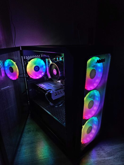 Vând PC gaming AMD 8400F RTX 4060