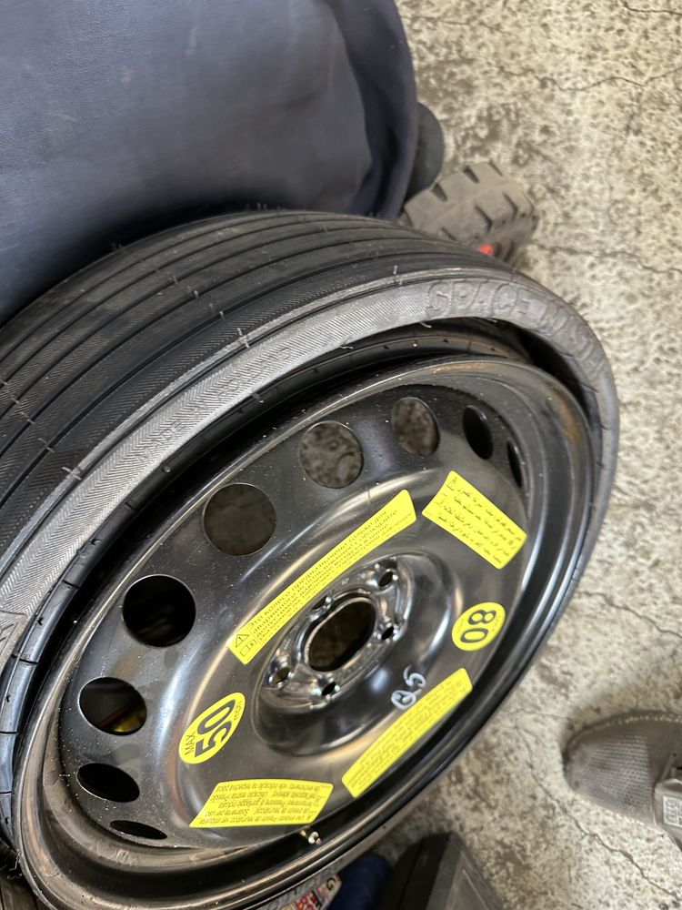 Резервна гума патерица за Audi Q5 8R 195 75 18 5x112mm 8R0601027J et36